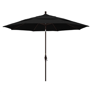 California Umbrella 11' Patio Umbrella in Black