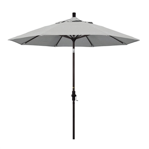 California Umbrella 9' Patio Umbrella in Granite