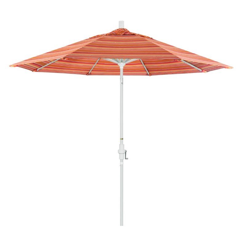 California Umbrella 9' Patio Umbrella in Dolce Mango