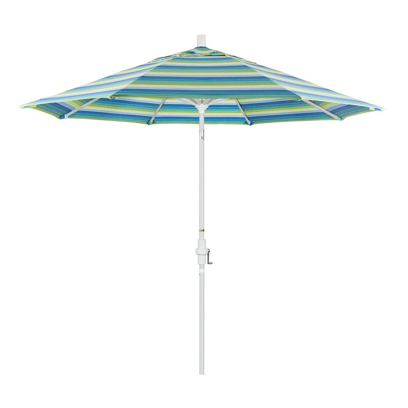 California Umbrella 9' Patio Umbrella in Seville Seaside