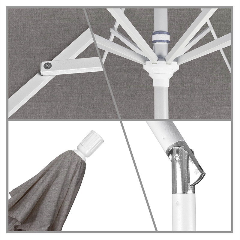 California Umbrella 9' Patio Umbrella in Taupe