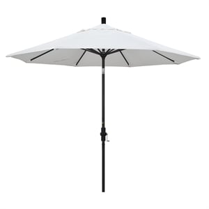 California Umbrella 9' Patio Umbrella in White