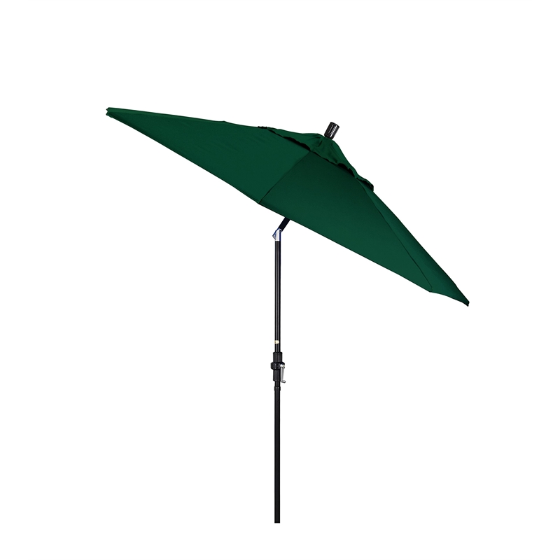 California Umbrella 9' Patio Umbrella in Hunter Green