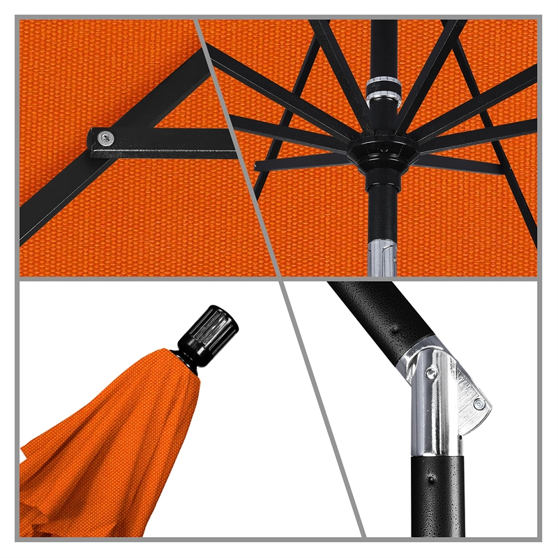 California Umbrella 9' Patio Umbrella in Tuscan