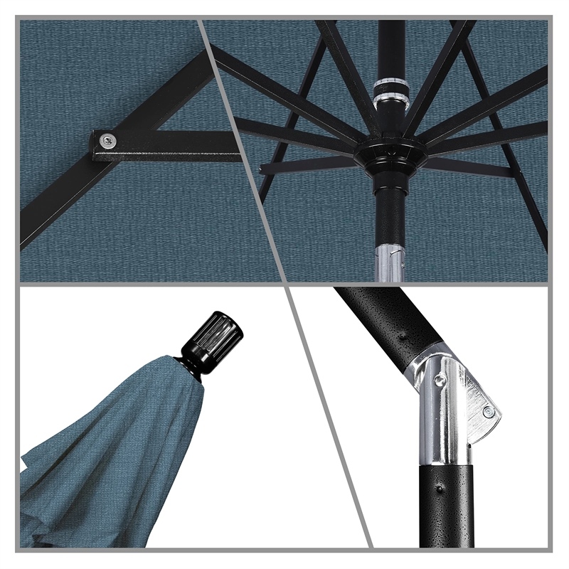 California Umbrella 9' Patio Umbrella in Sapphire