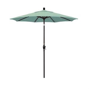 California Umbrella 7.5' Patio Umbrella in Spectrum Mist
