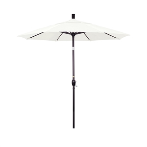 California Umbrella 7.5' Patio Umbrella in Canvas