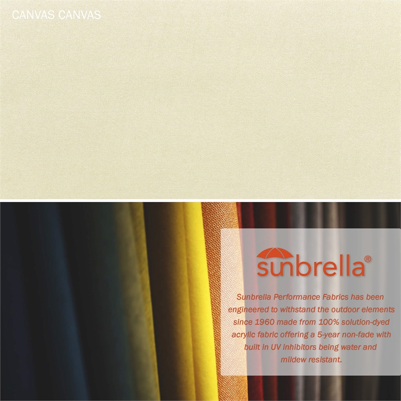 California Umbrella 7.5' Patio Umbrella in Sun brella Canvas/Matted White