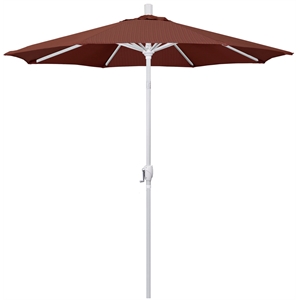 California Umbrella 7.5' Aluminum Pole Patio Umbrella in Terrace Adobe