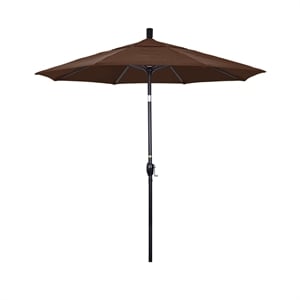 California Umbrella 7.5' Patio Umbrella in Bay Brown