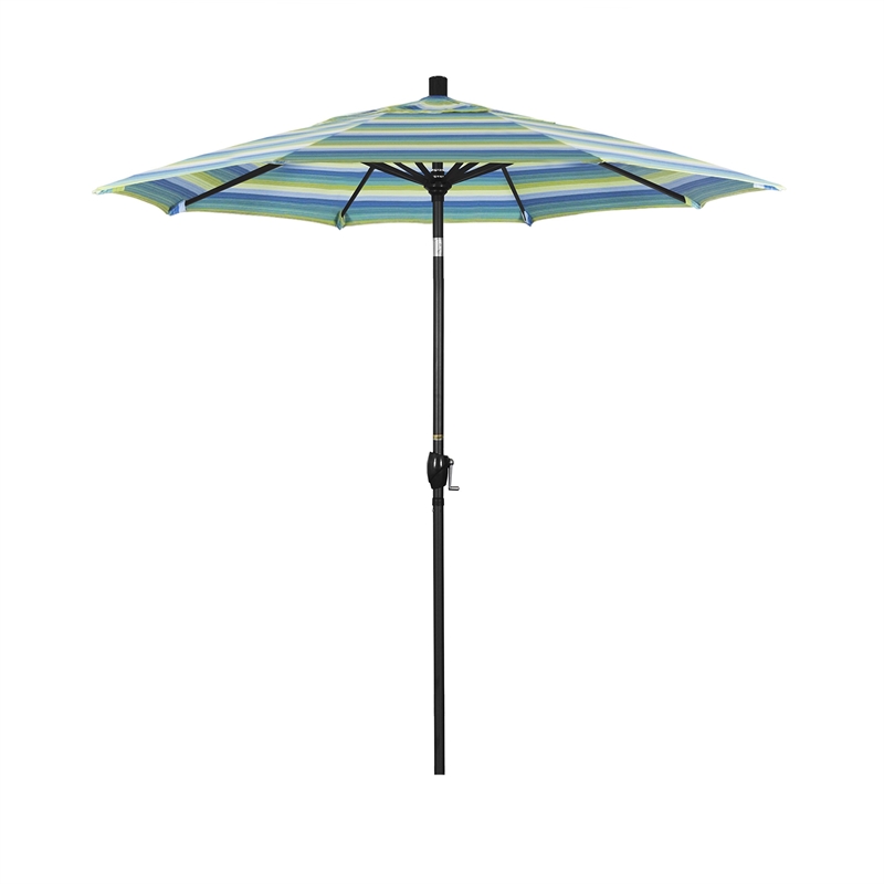 California Umbrella 7.5' Patio Umbrella in Seville Seaside