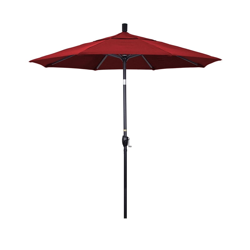 California Umbrella 7.5' Patio Umbrella in Red