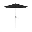California Umbrella 7.5' Patio Umbrella in Black