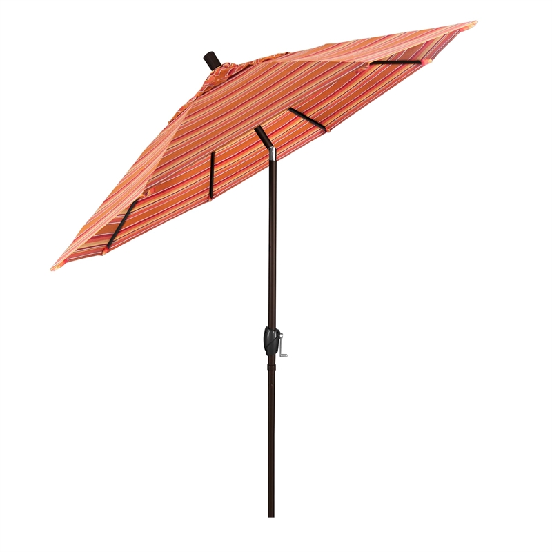 California Umbrella 9' Patio Umbrella in Dolce Mango