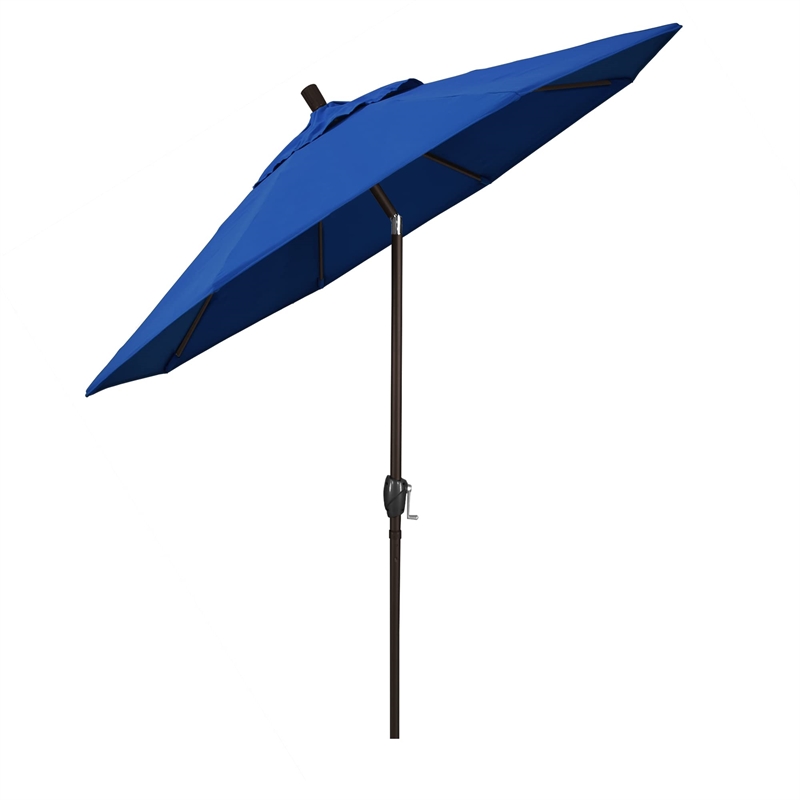 California Umbrella 9' Patio Umbrella in Pacific Blue
