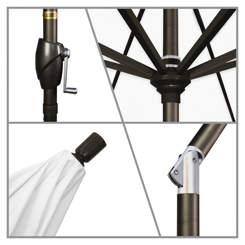 California Umbrella 9' Patio Umbrella in Natural