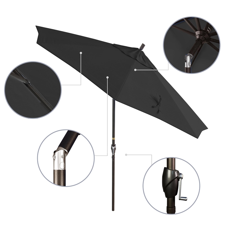California Umbrella 9' Patio Umbrella in Beige