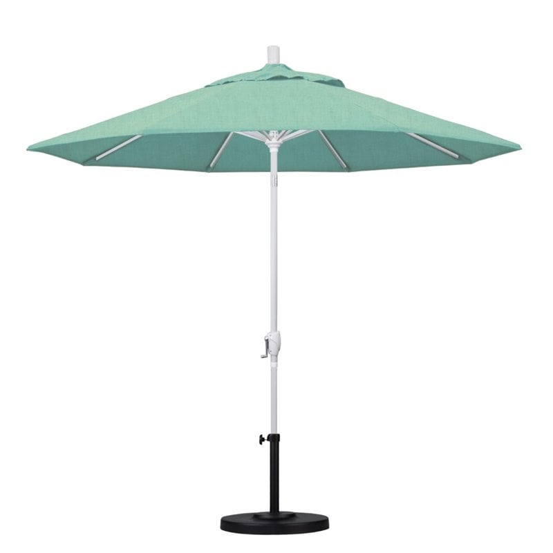 California Umbrella 9' Patio Umbrella in Spectrum Mist
