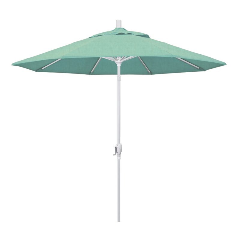 California Umbrella 9' Patio Umbrella in Spectrum Mist