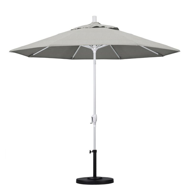 California Umbrella 9' Patio Umbrella in Granite