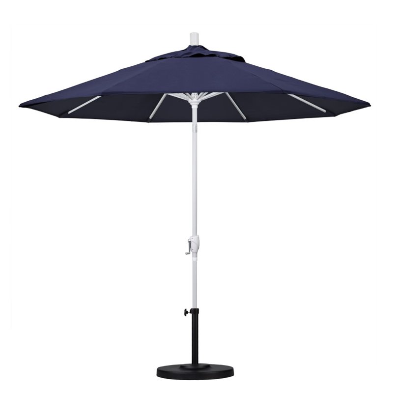 California Umbrella 9' Patio Umbrella in Navy