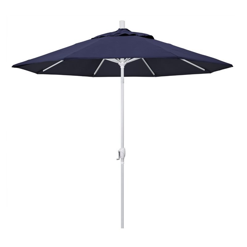 California Umbrella 9' Patio Umbrella in Navy
