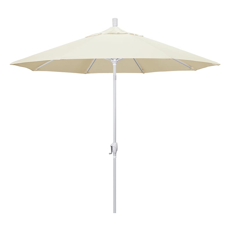 California Umbrella 9' Patio Umbrella in Canvas