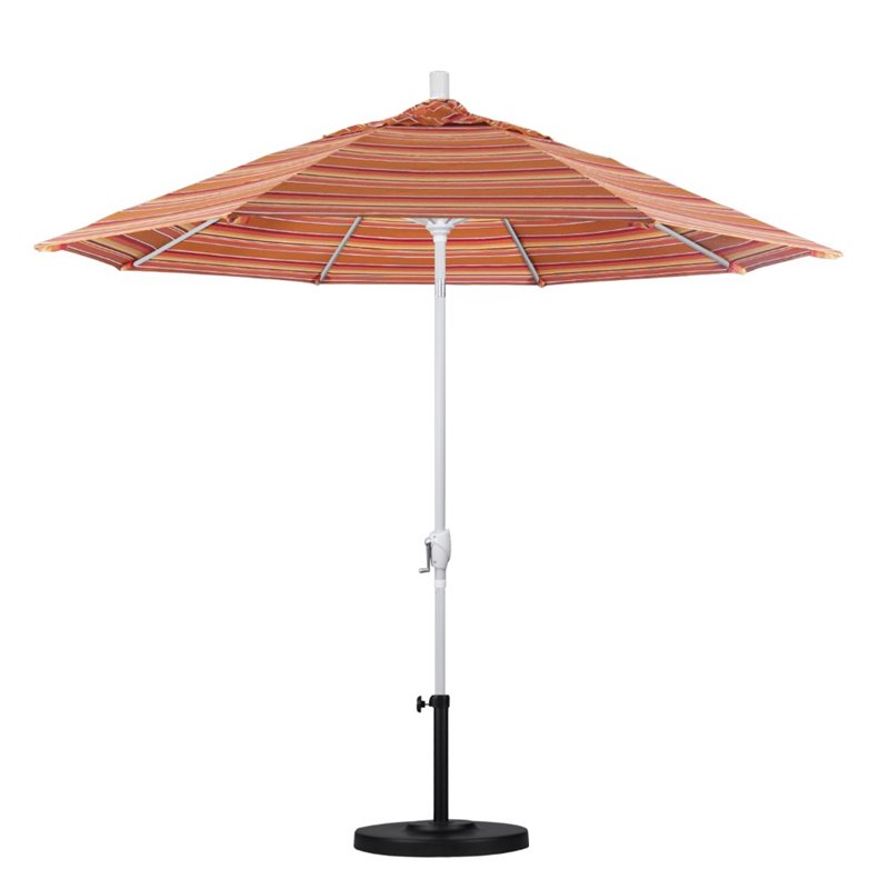 California Umbrella 9' Patio Umbrella in Dolce Mango