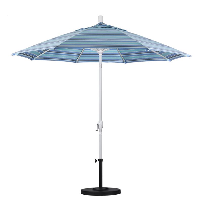 California Umbrella 9' Patio Umbrella in Dolce Oasis