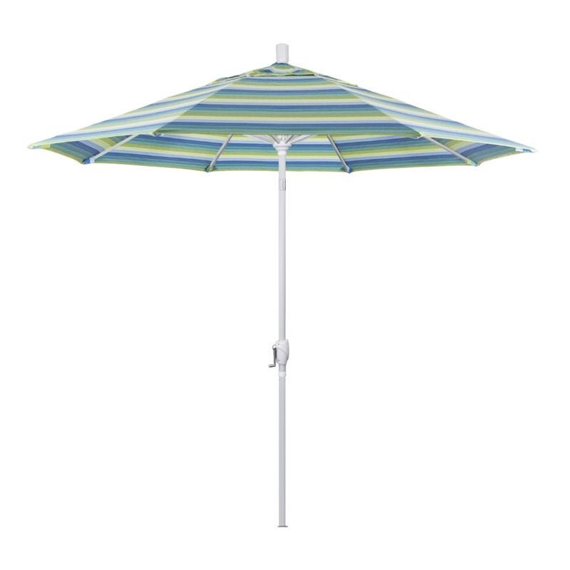 California Umbrella 9' Patio Umbrella in Seville Seaside