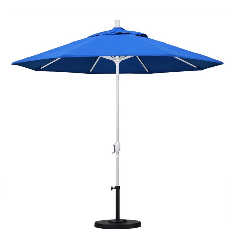 California Umbrella 9' Patio Umbrella in Royal Blue