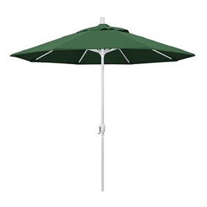 California Umbrella 9' Patio Umbrella in Hunter Green