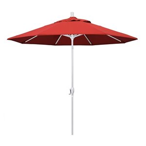 California Umbrella 9' Patio Umbrella in Red