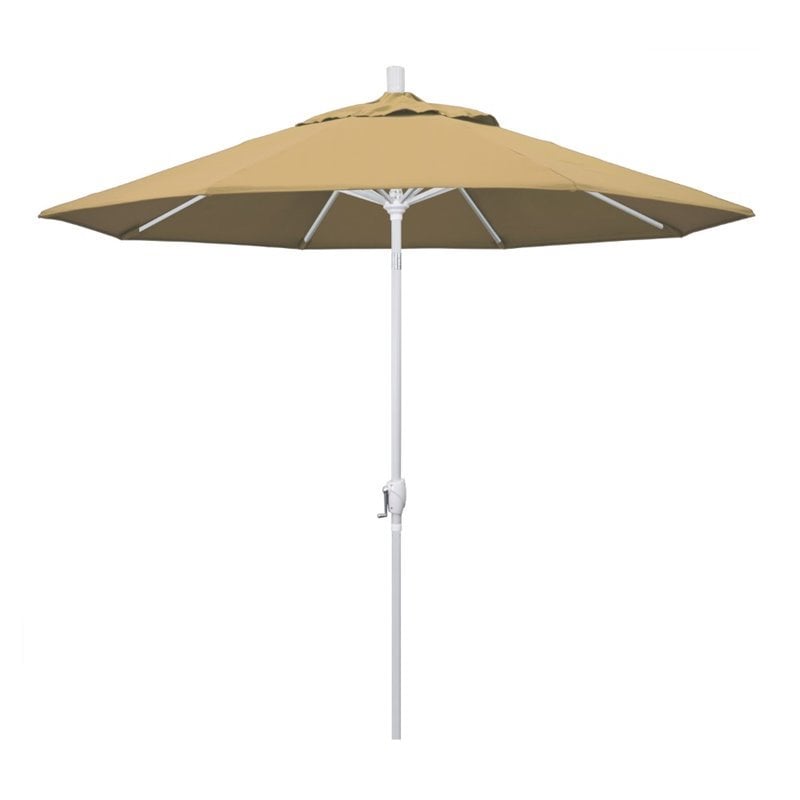 California Umbrella 9' Patio Umbrella in Champagne