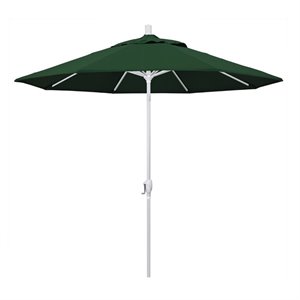 California Umbrella 9' Patio Umbrella in Hunter Green