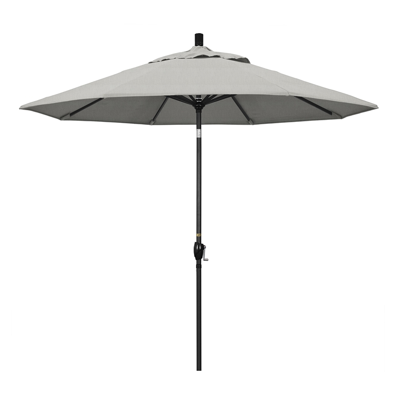 California Umbrella 9' Patio Umbrella in Granite