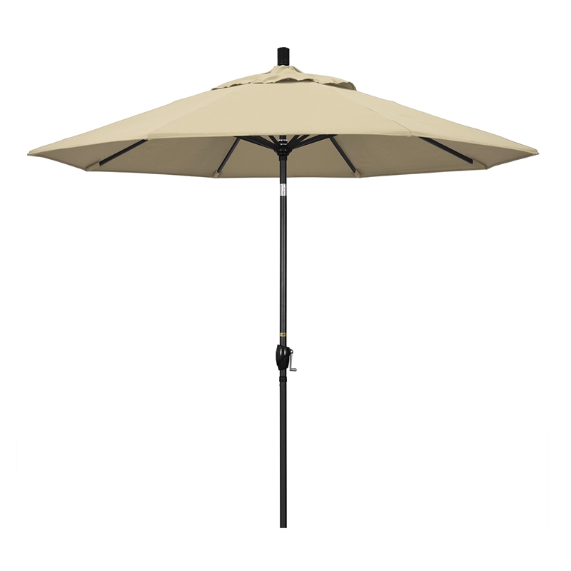 California Umbrella 9' Patio Umbrella in Antique Beige