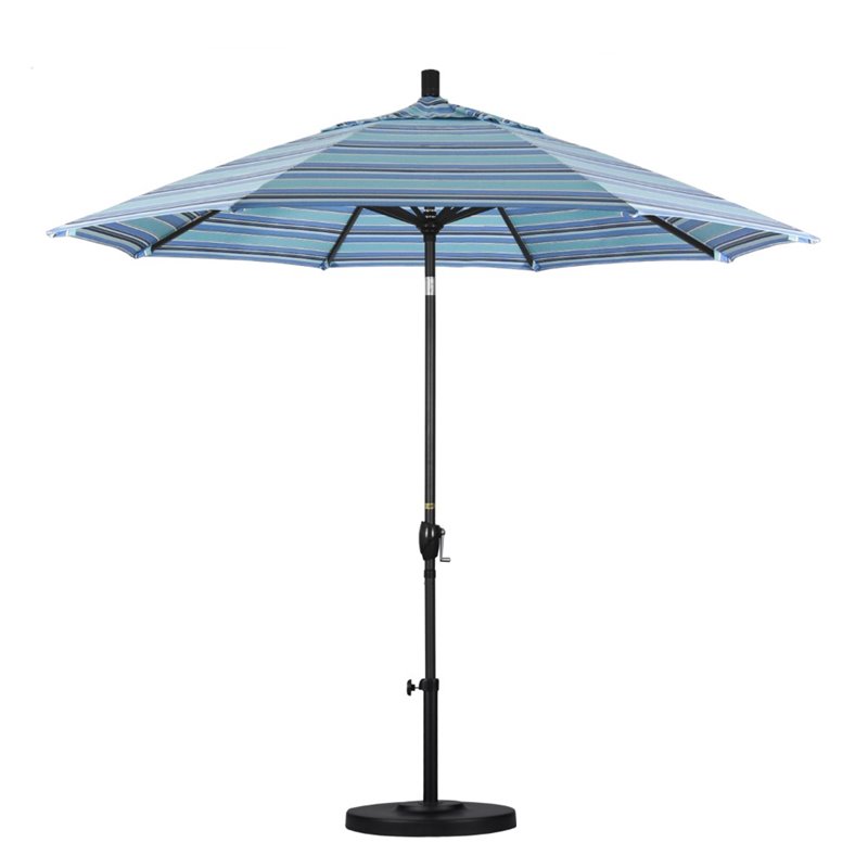 California Umbrella 9' Patio Umbrella in Dolce Oasis