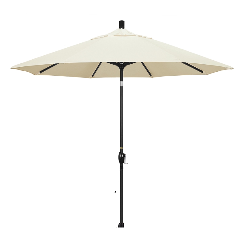 California Umbrella 9' Patio Umbrella in Canvas