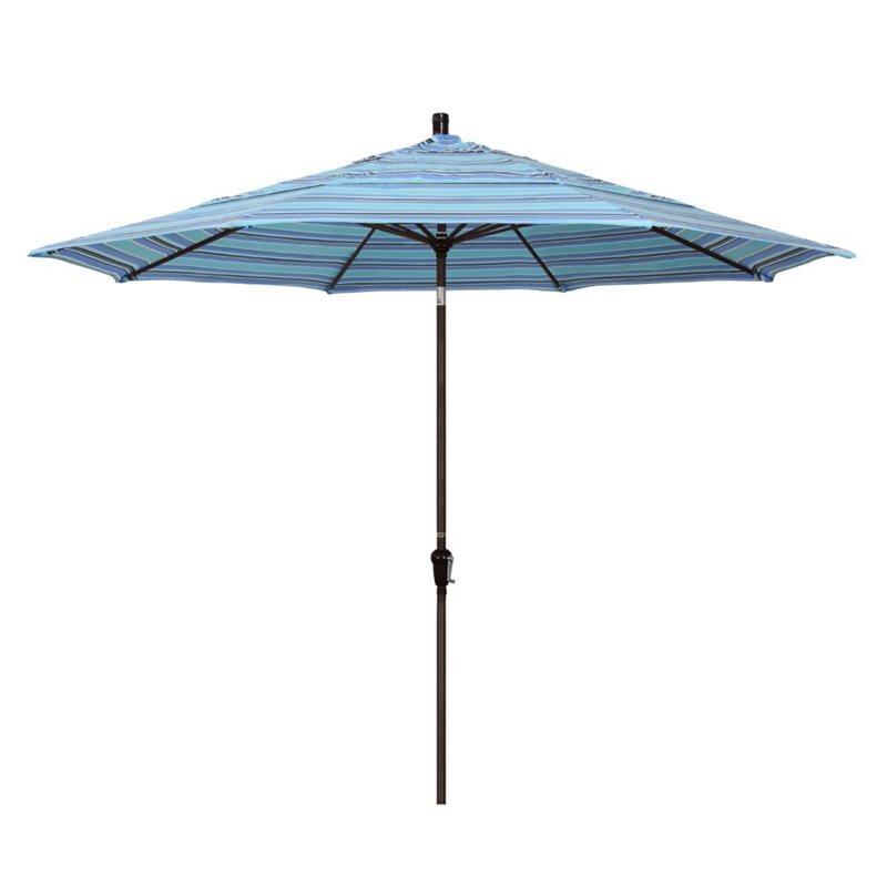 California Umbrella 11' Patio Umbrella in Dolce Mango