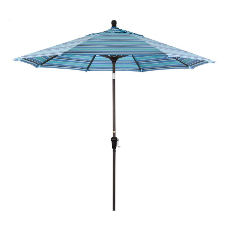 California Umbrella 9' Patio Umbrella in Dolce Oasis
