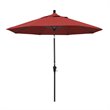 California Umbrella 9' Patio Umbrella in Red