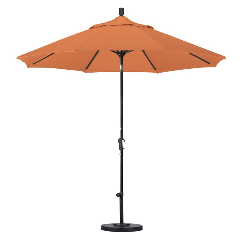 California Umbrella 9' Patio Umbrella in Sunset