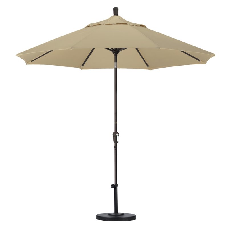 California Umbrella 9' Patio Umbrella in Beige