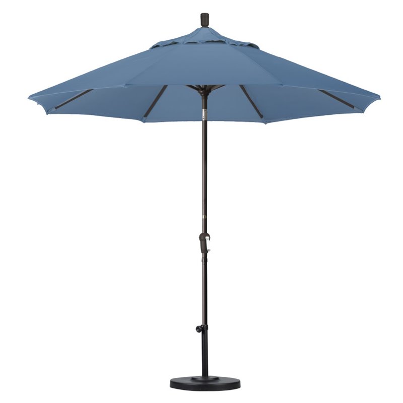 California Umbrella 9' Patio Umbrella in Sapphire