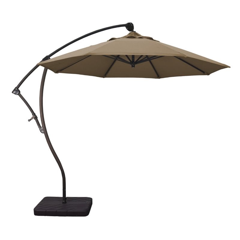 California Umbrella 9' Cantilever Umbrella in Cocoa