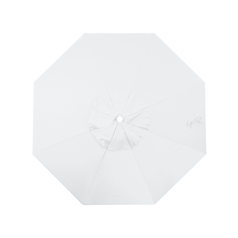 California Umbrella 9' Cantilever Umbrella in White
