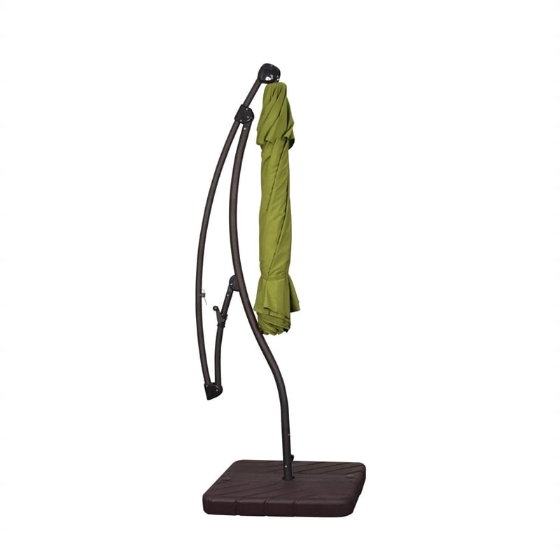 California Umbrella 9' Cantilever Umbrella in Kiwi