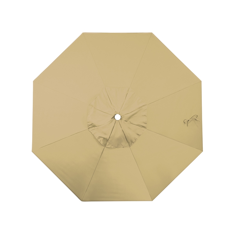 California Umbrella 9' Cantilever Umbrella in Champagne