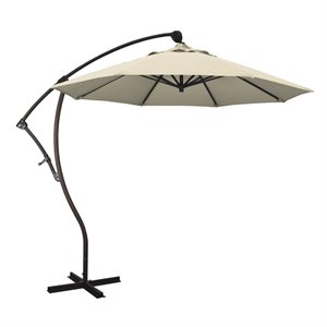California Umbrella 9' Cantilever Umbrella in Beige